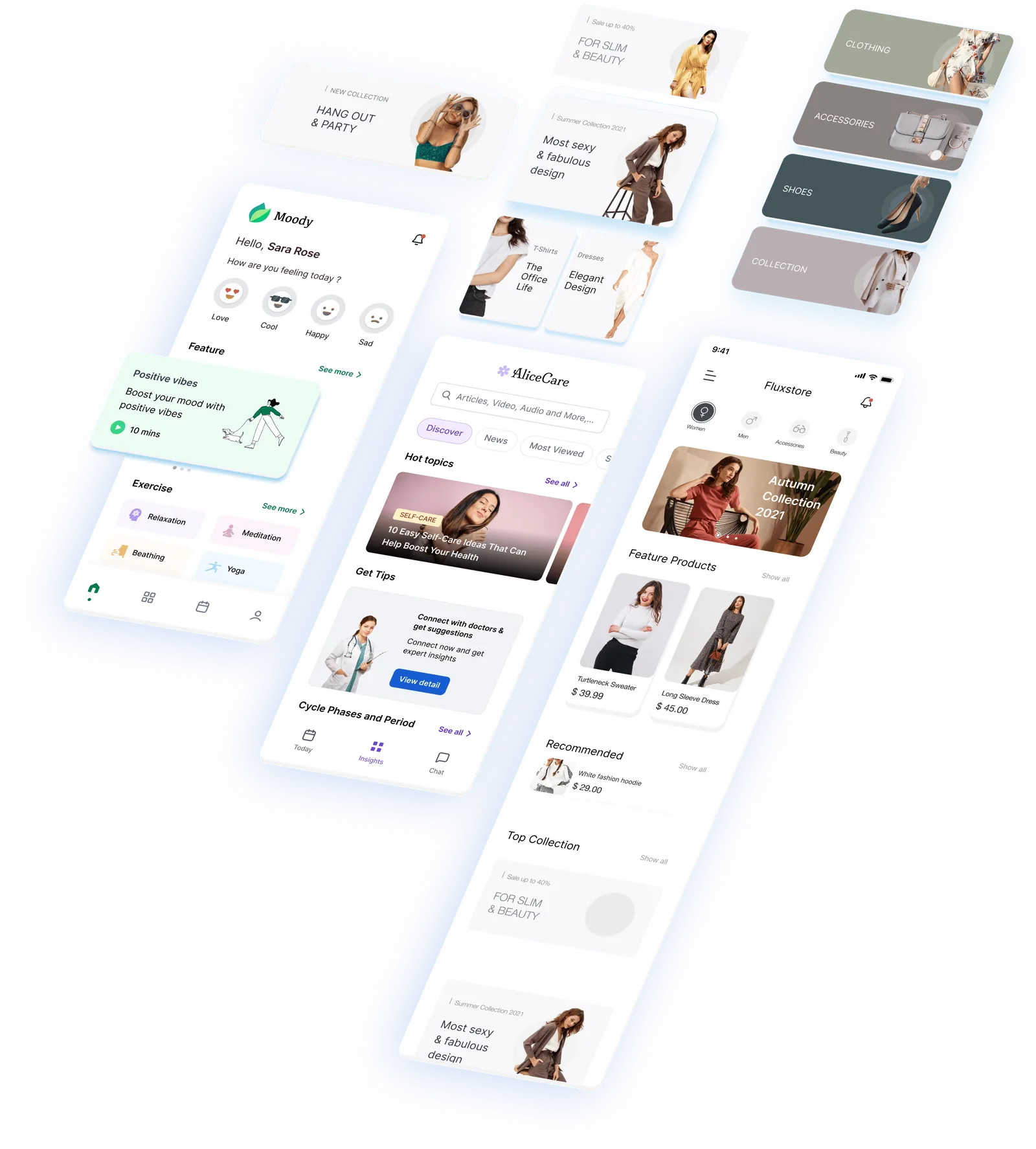 FluxBuilder app preview